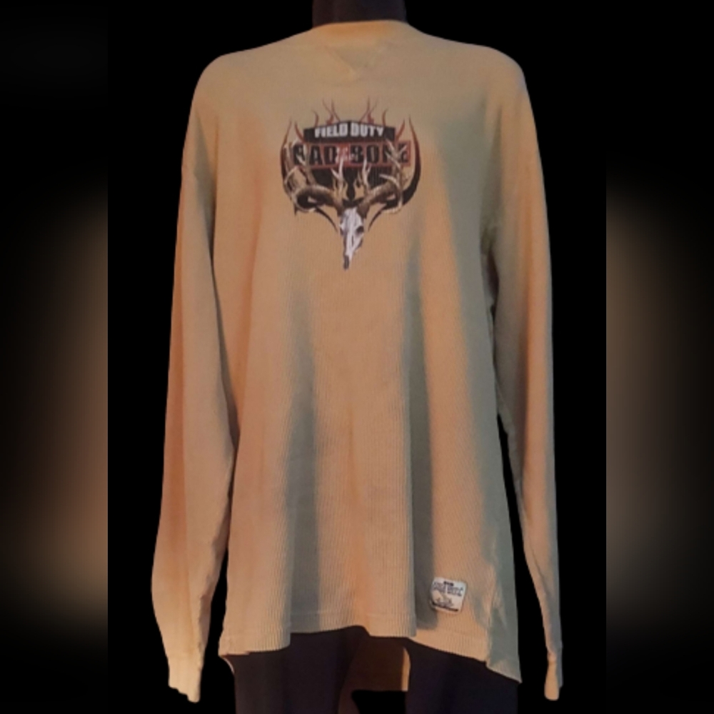 Yellow long sleeve field duty shirt